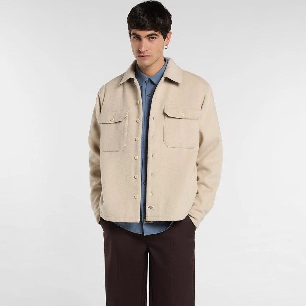 Dickies Torovada Wool Shacket Offwhite