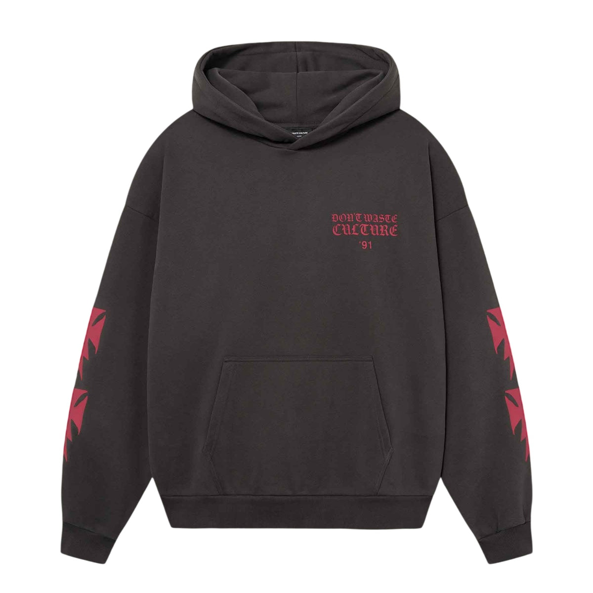 Don’t Waste Culture Arina Kapuzenpullover Anthrazit