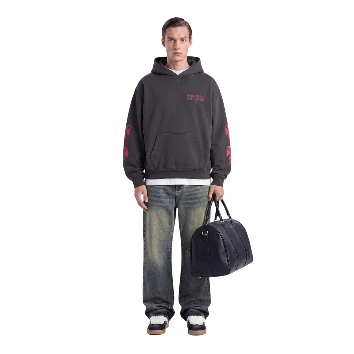 Don’t Waste Culture Arina Kapuzenpullover Anthrazit