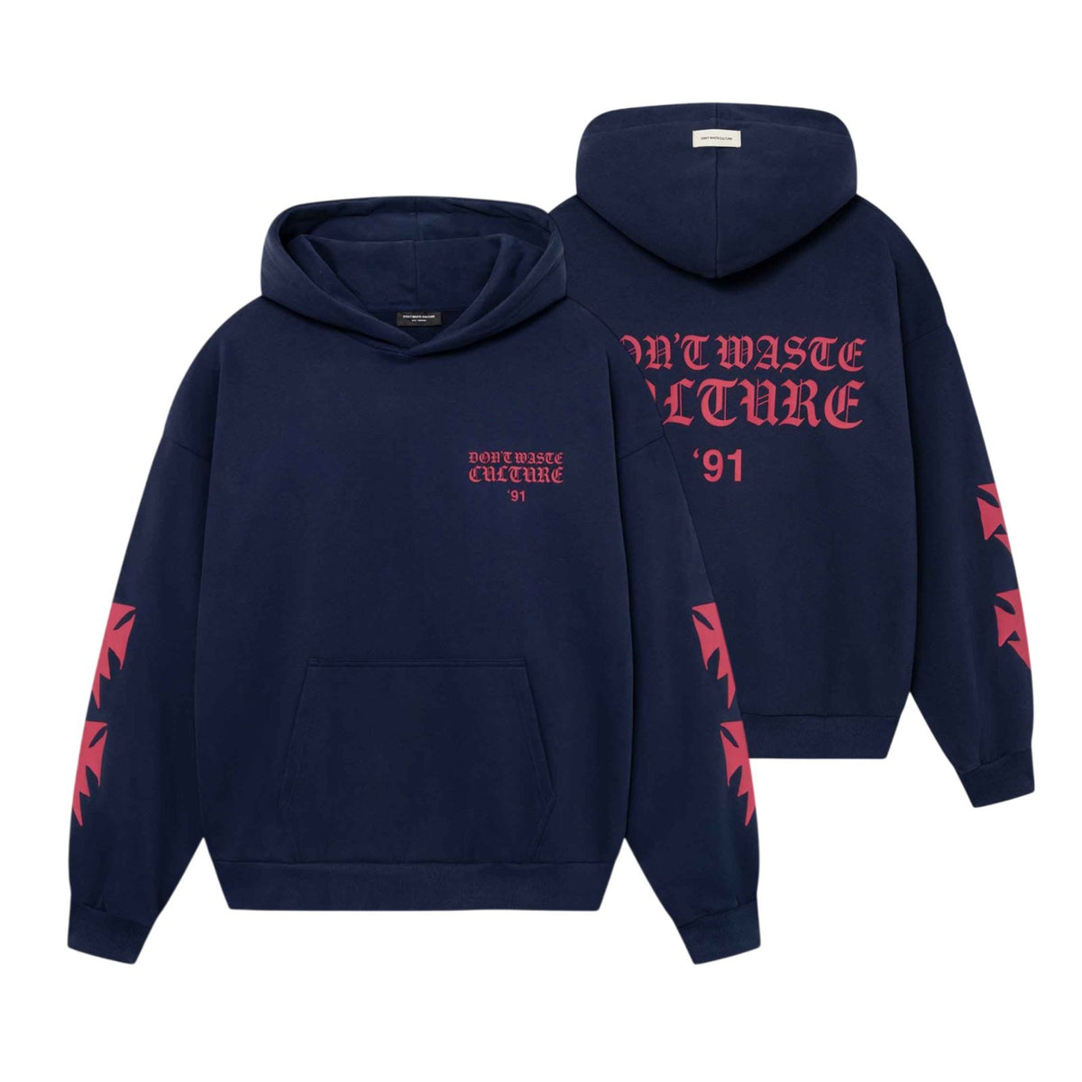 Don’t Waste Culture Arina Kapuzenpullover Marine