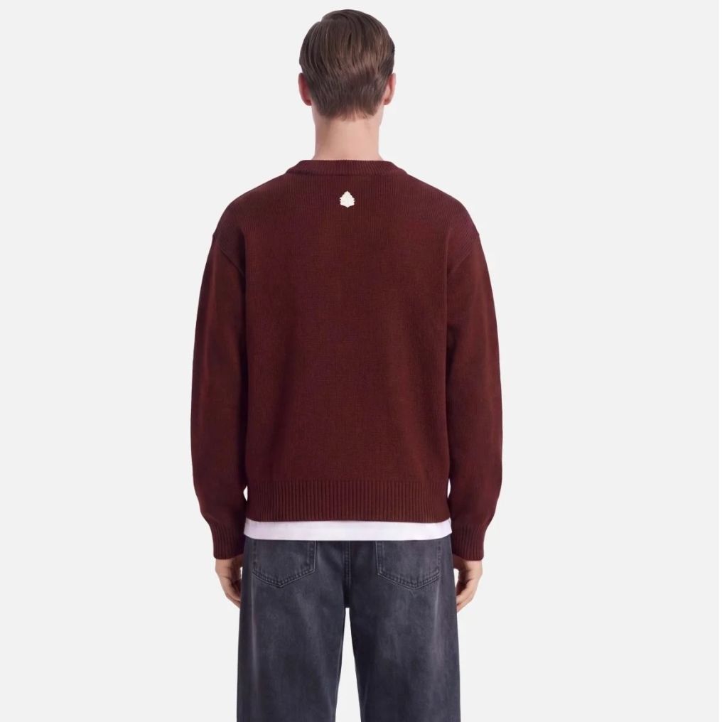 Don’t Waste Culture Aroloa Knitted Pullover Bordeaux