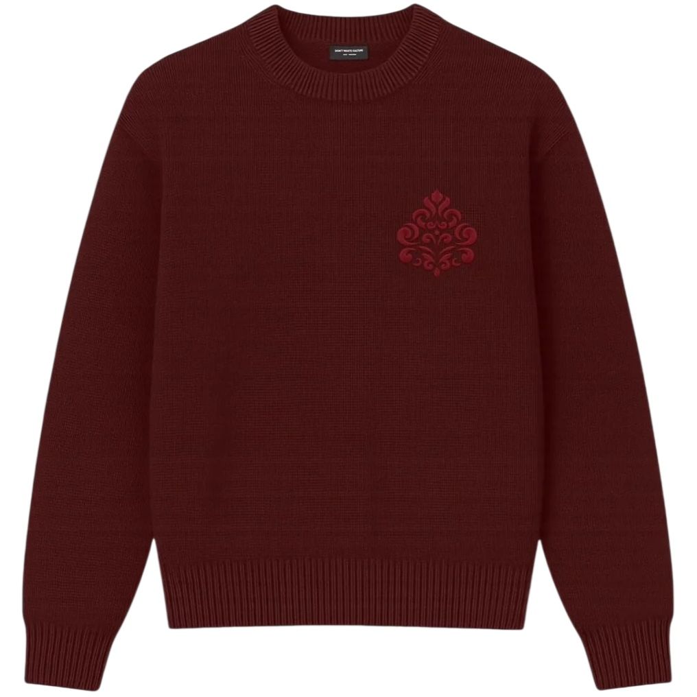 Don’t Waste Culture Aroloa Knitted Pullover Bordeaux