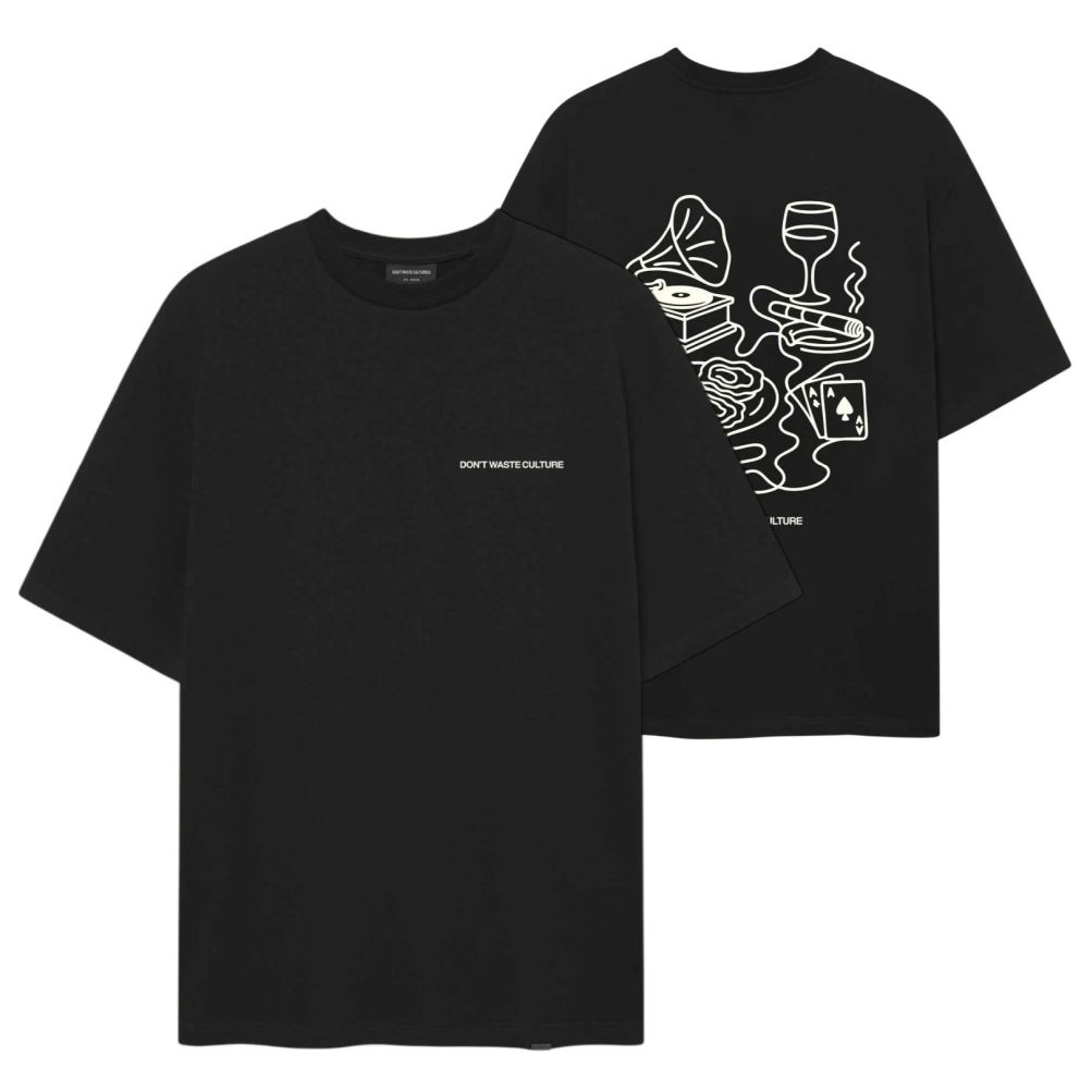Don’t Waste Culture Etta T-shirt Schwarz