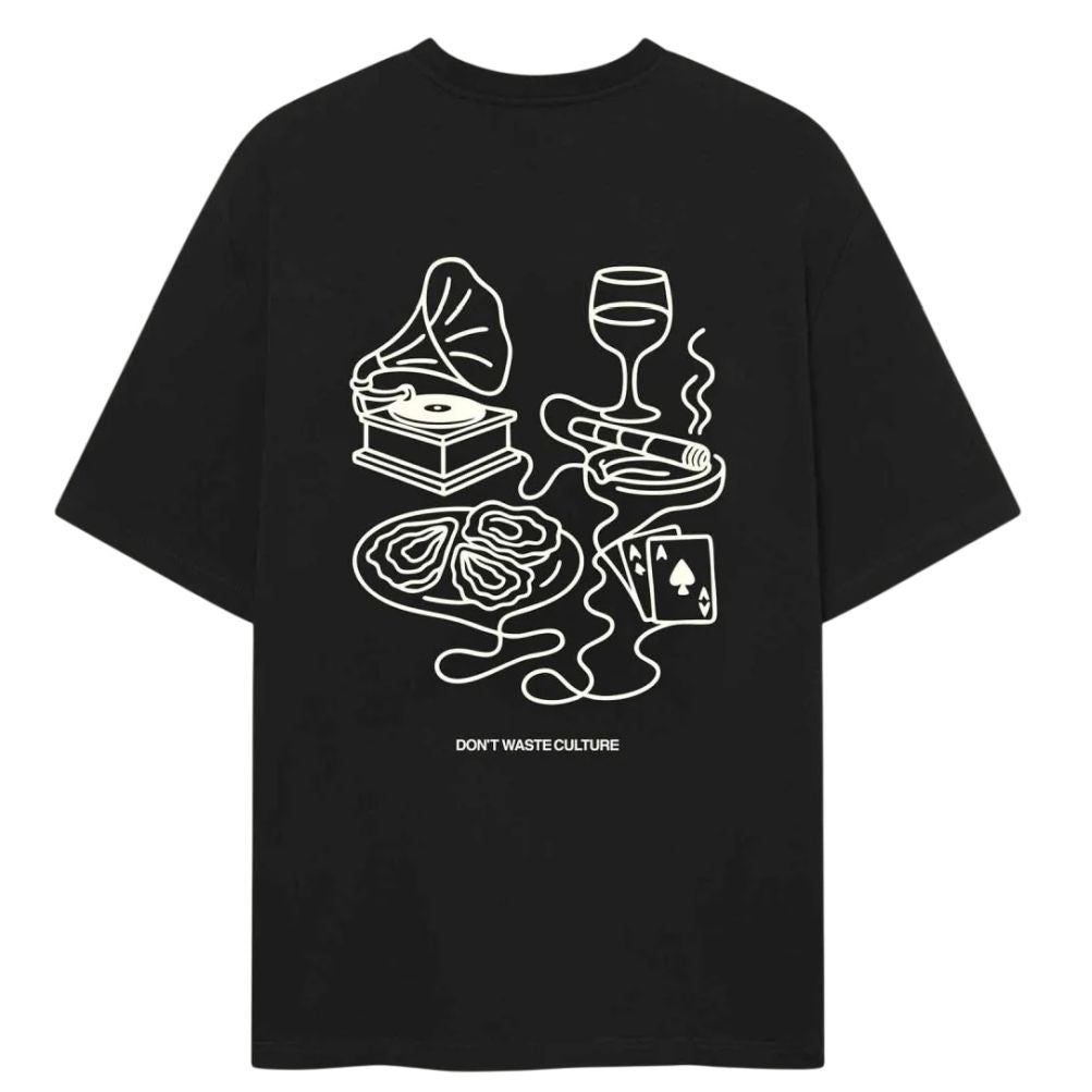 Don’t Waste Culture Etta T-shirt Schwarz