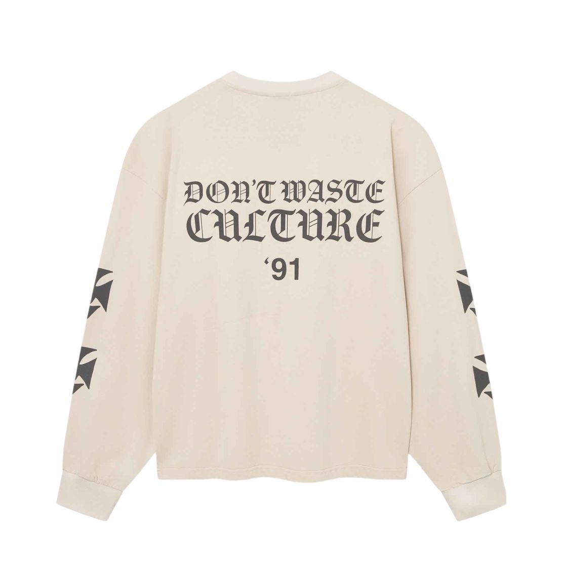 Don’t Waste Culture Fina Longsleeve T-shirt Beige