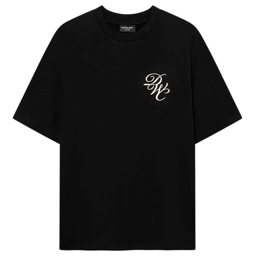 Don't Waste Culture Kari T-shirt Schwarz