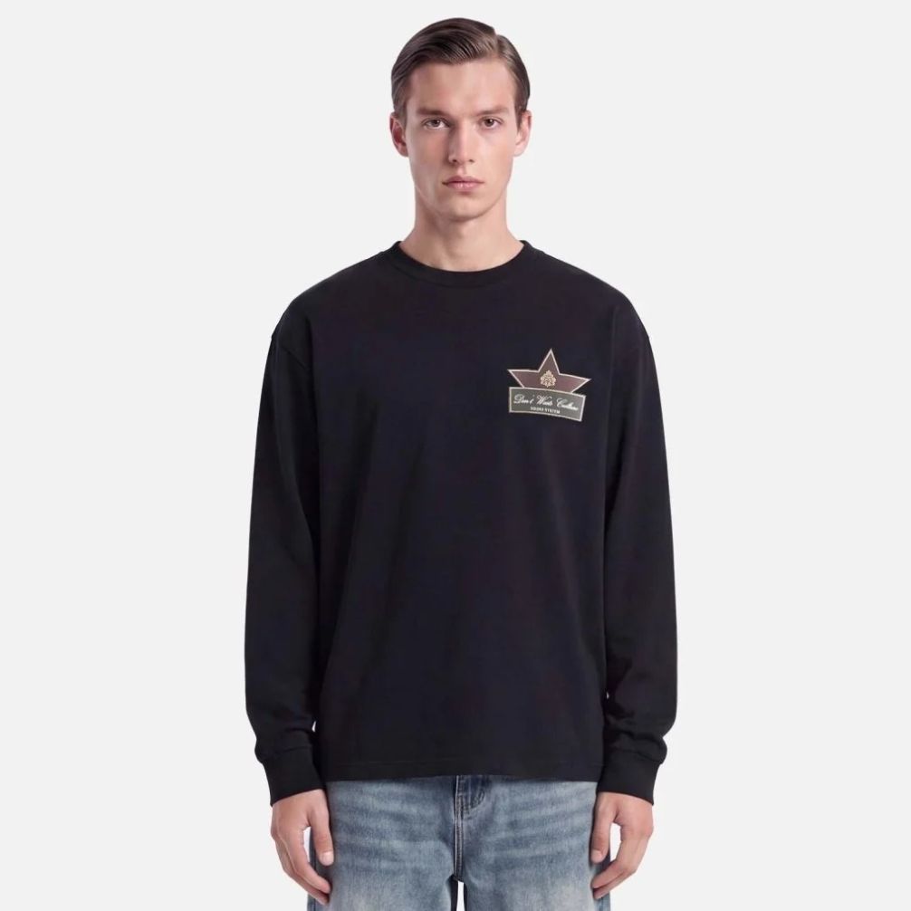 Don’t Waste Culture Orel Longsleeve T-shirt Schwarz