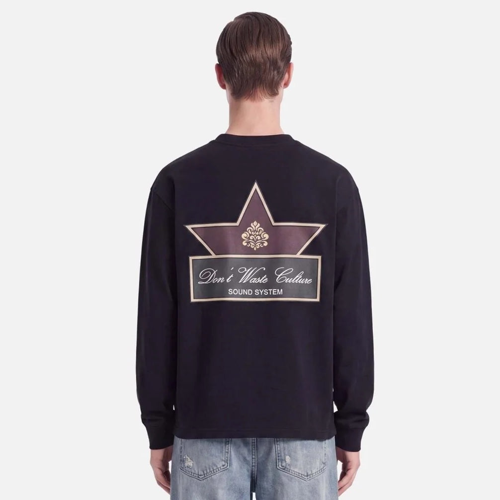 Don’t Waste Culture Orel Longsleeve T-shirt Schwarz