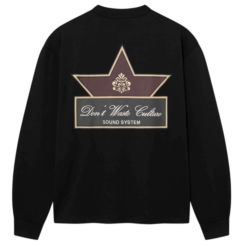 Don’t Waste Culture Orel Longsleeve T-shirt Schwarz
