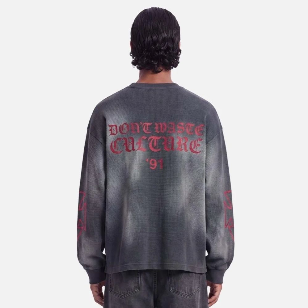 Don’t Waste Culture Romiya Longsleeve T-shirt Anthrazit