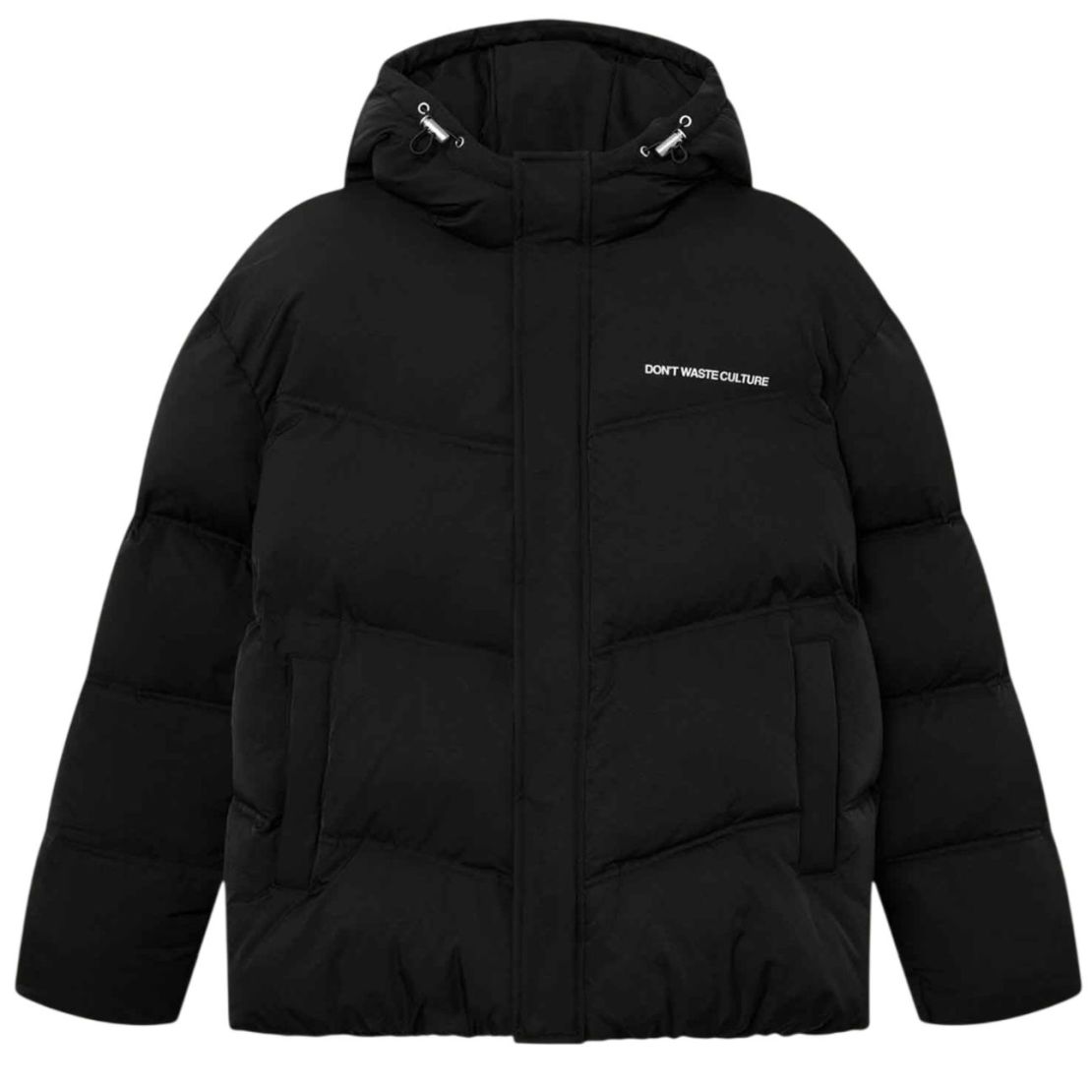 Don’t Waste Culture Sora Puffer Schwarz