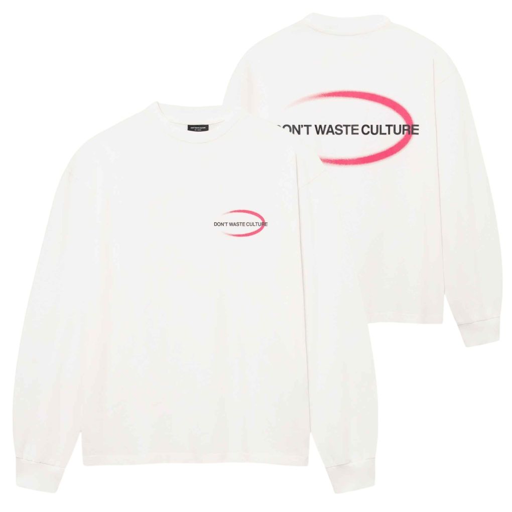 Don't Waste Culture Tavi Longsleeve T-shirt Offwhite