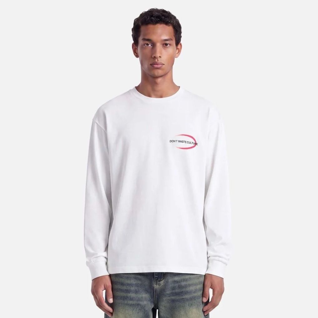 Don't Waste Culture Tavi Longsleeve T-shirt Offwhite