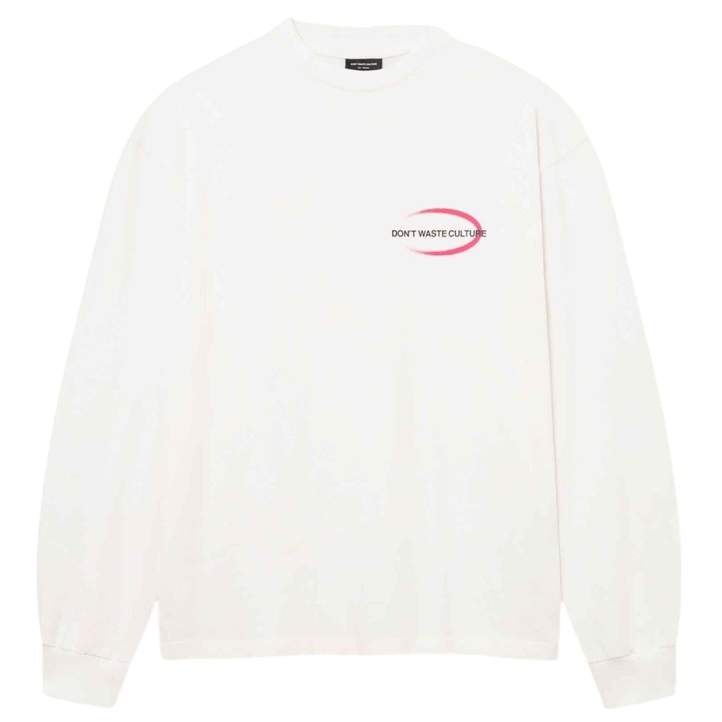 Don't Waste Culture Tavi Longsleeve T-shirt Offwhite