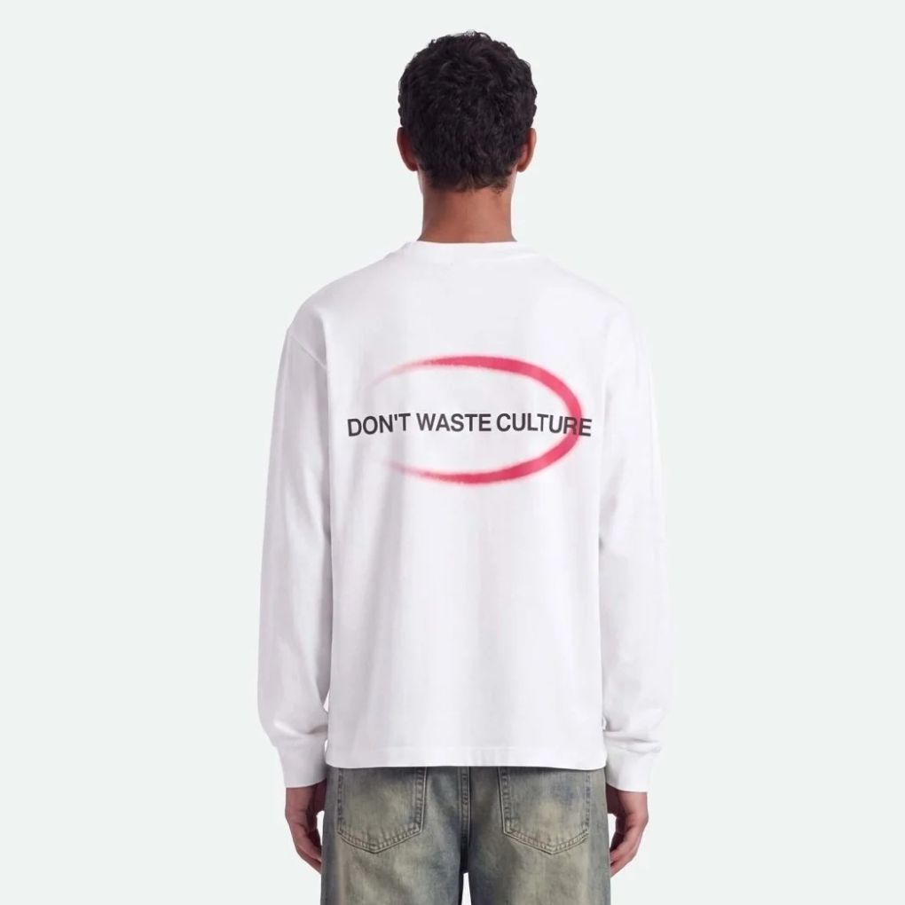 Don't Waste Culture Tavi Longsleeve T-shirt Offwhite