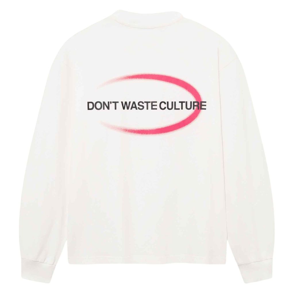 Don't Waste Culture Tavi Longsleeve T-shirt Offwhite