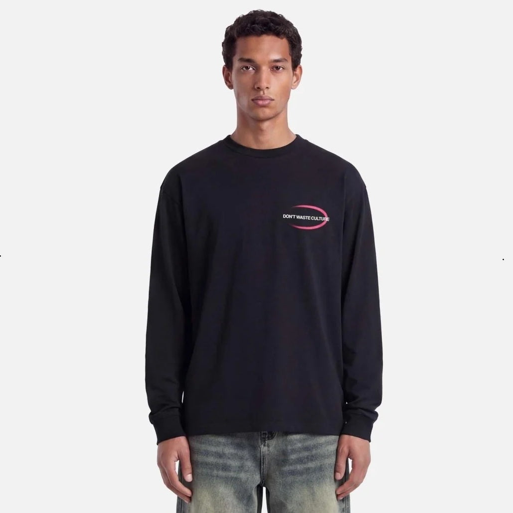 Don't Waste Culture Tavi Longsleeve T-shirt Schwarz