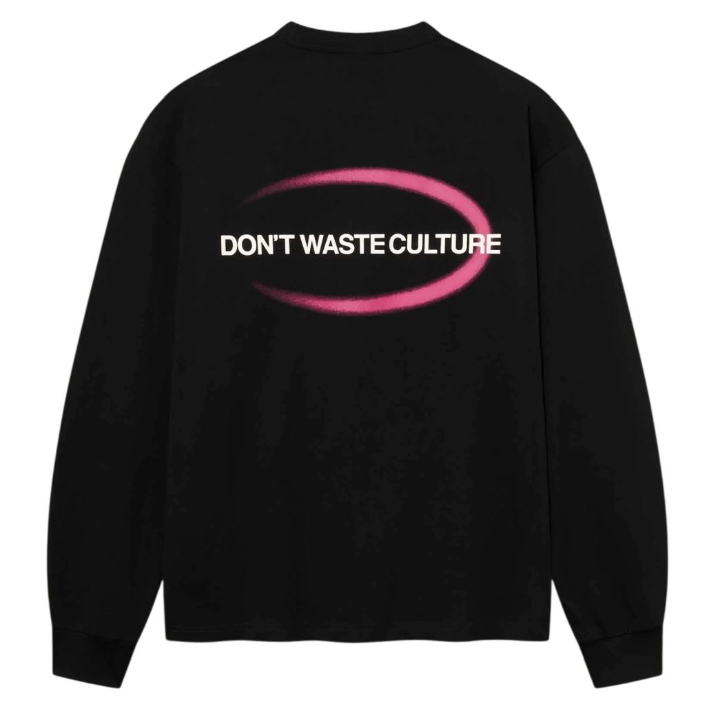Don't Waste Culture Tavi Longsleeve T-shirt Schwarz