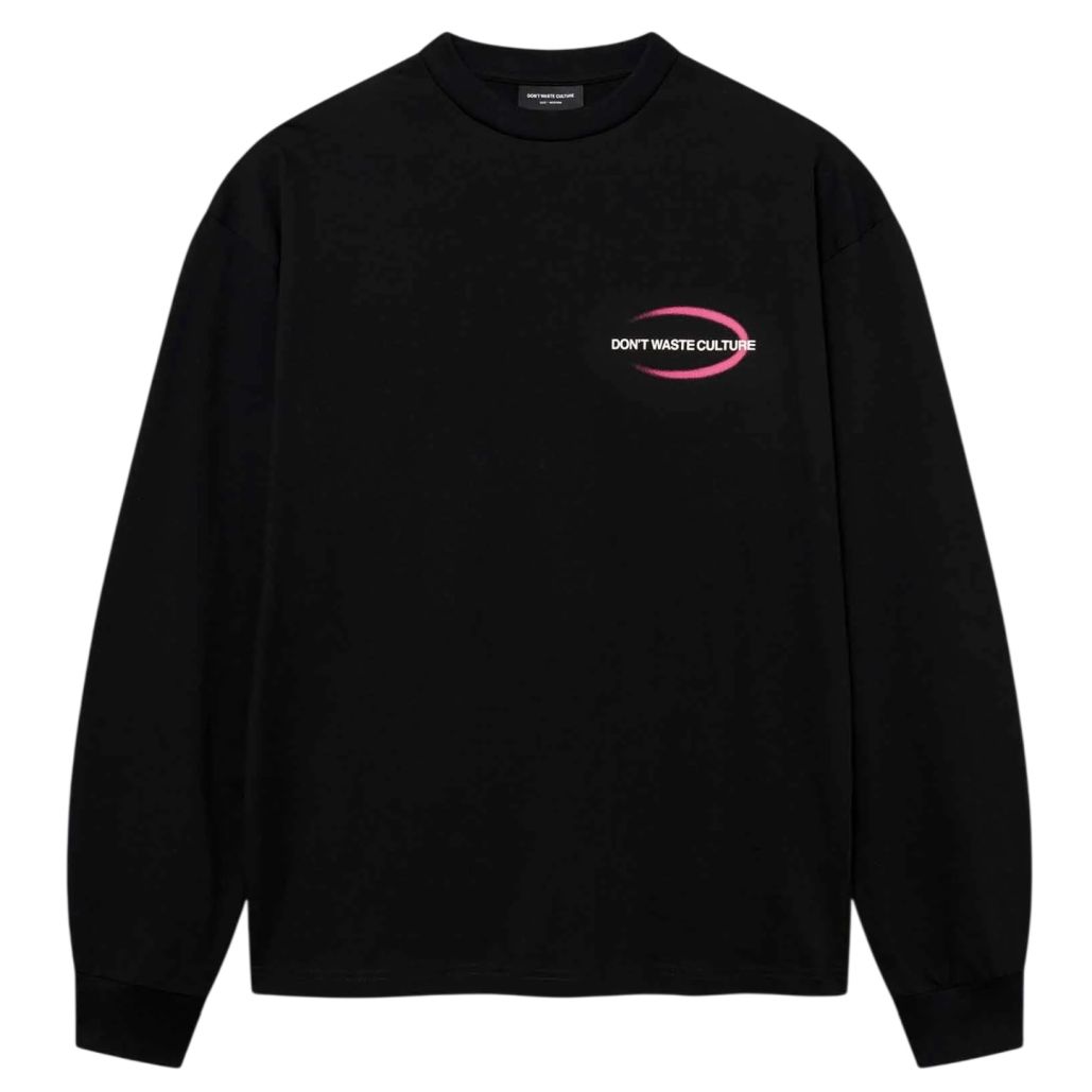Don't Waste Culture Tavi Longsleeve T-shirt Schwarz