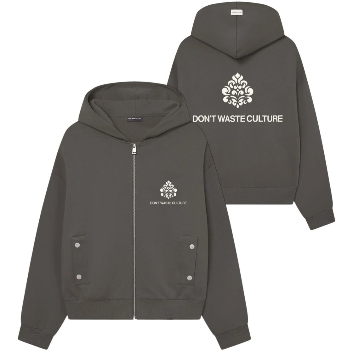 Don’t Waste Culture Uno Vest Grijs