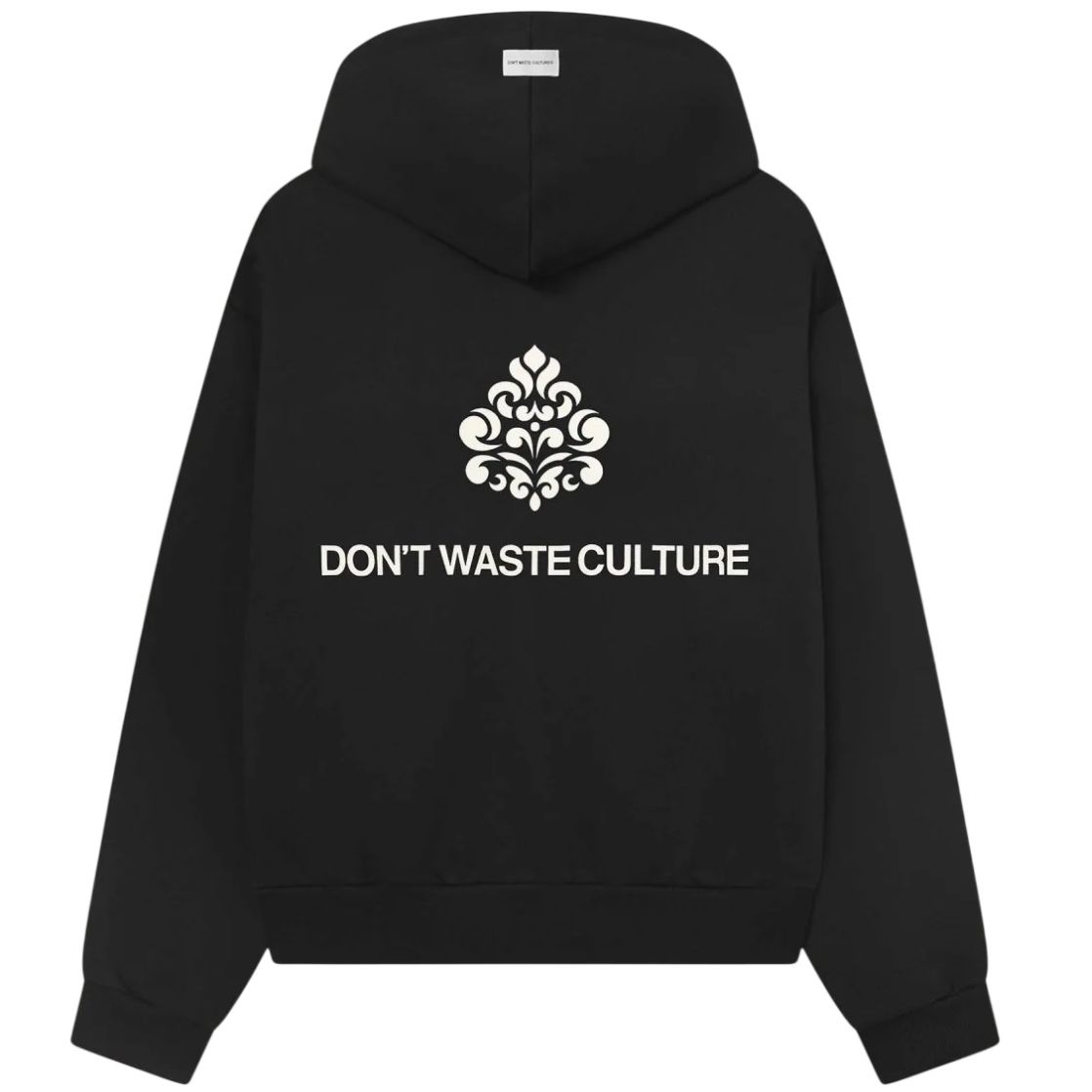 Don't Waste Culture Uno Zip Kapuzenpullover Schwarz