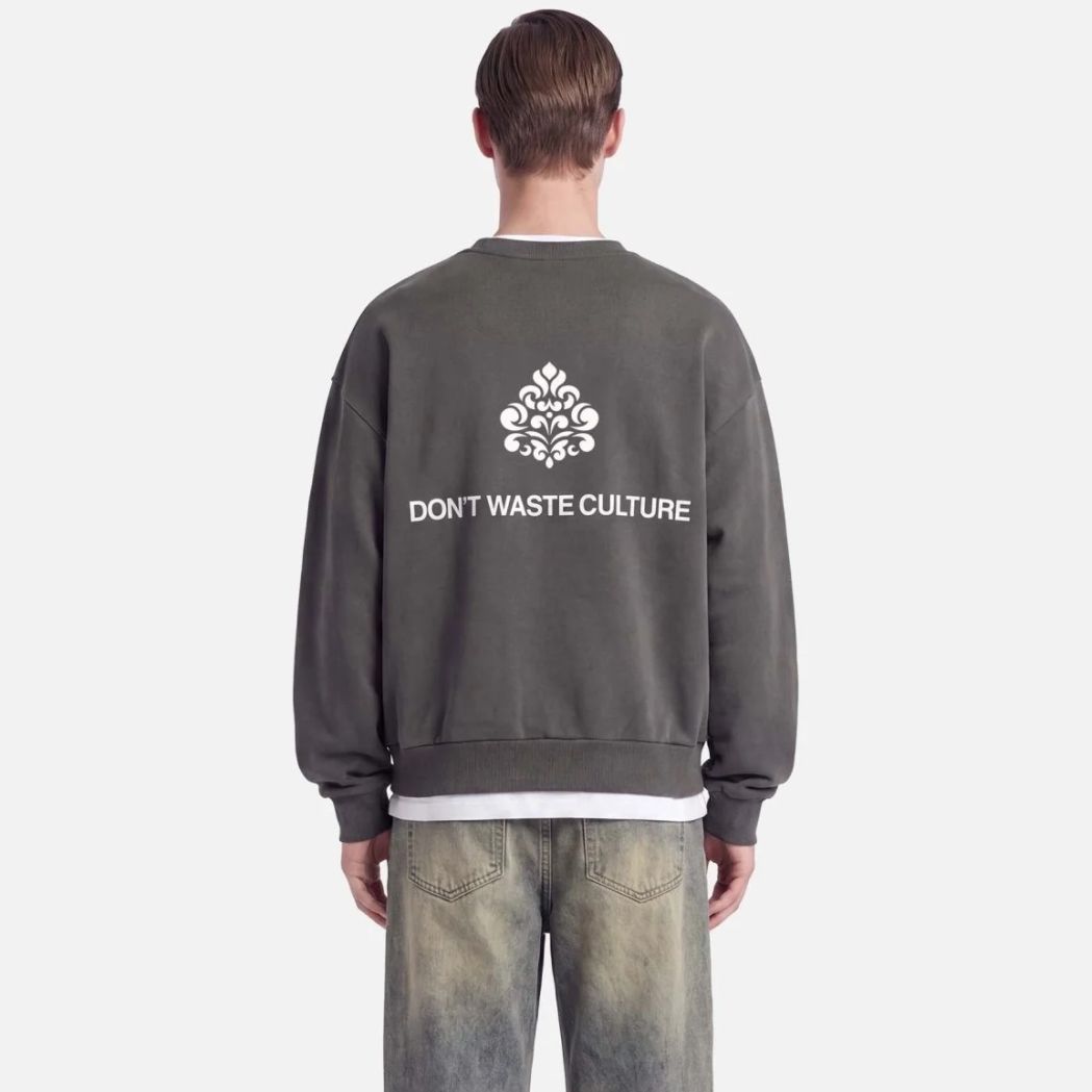Don’t Waste Culture Yero Pullover Grau