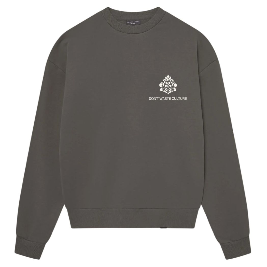 Don’t Waste Culture Yero Pullover Grau