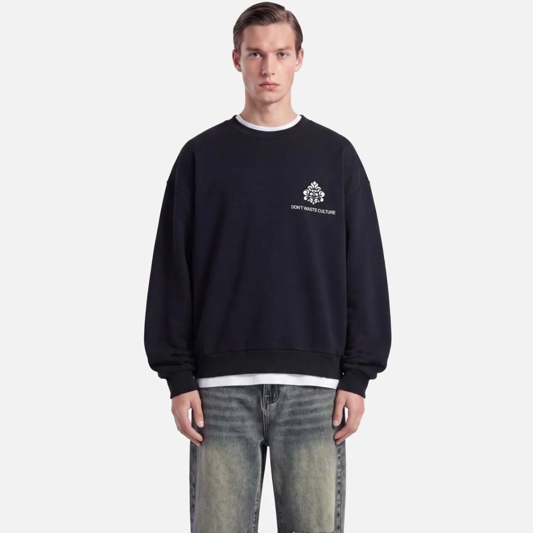 Don’t Waste Culture Yero Sweater Zwart