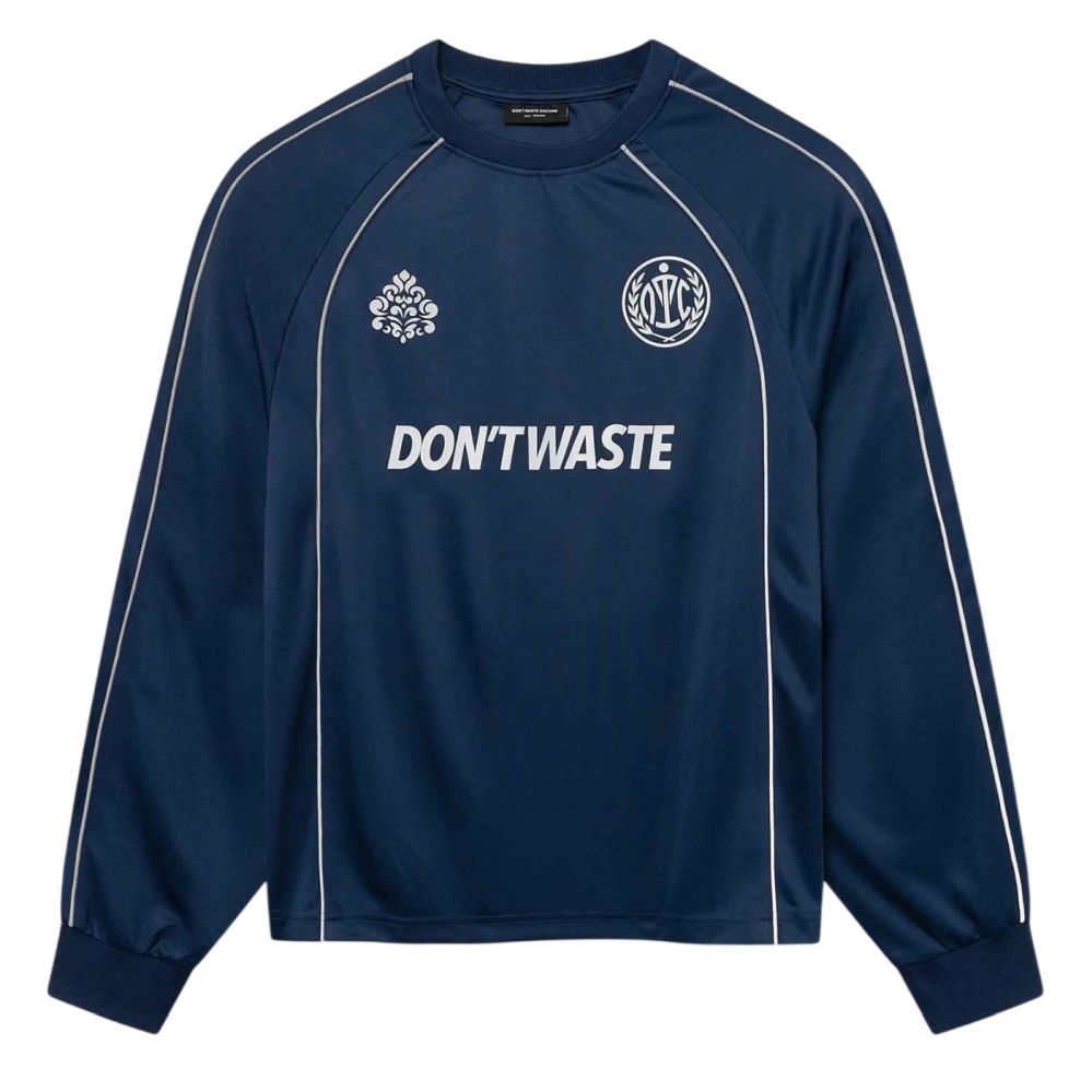 Don't Waste Culture Zeni Longsleeve T-shirt Blau