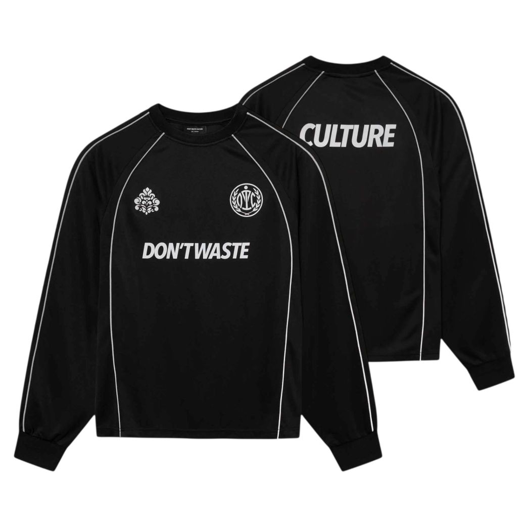 Don’t Waste Culture Zeni Longsleeve T-shirt Schwarz