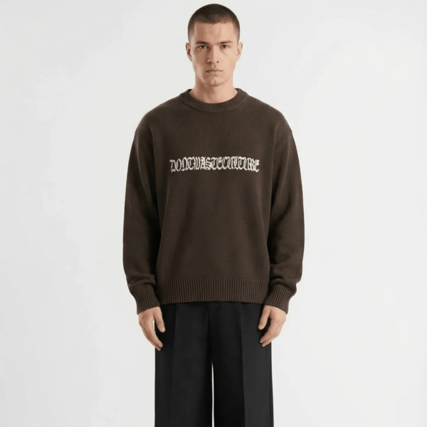Don't Waste Culture Aretu Pullover Braun