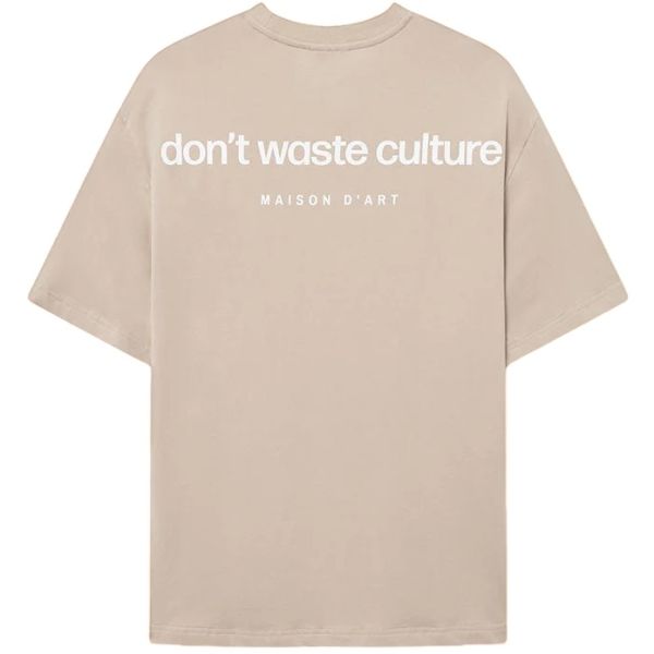 Don't Waste Culture Cleo T-shirt Beige