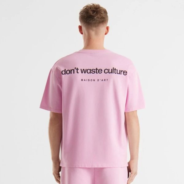 Don’t Waste Culture Cleo T-shirt Rosa