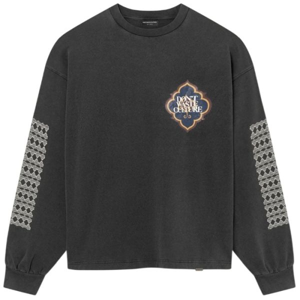 Don’t Waste Culture Himariyu Longsleeve T-shirt Zwart