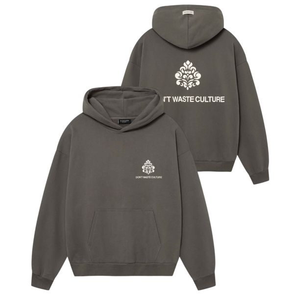 Don’t Waste Culture Puro Kapuzenpullover Grau