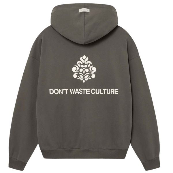 Don’t Waste Culture Puro Kapuzenpullover Grau