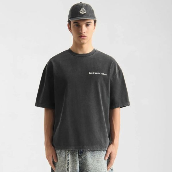 Don’t Waste Culture Olivinne T-shirt Schwarz