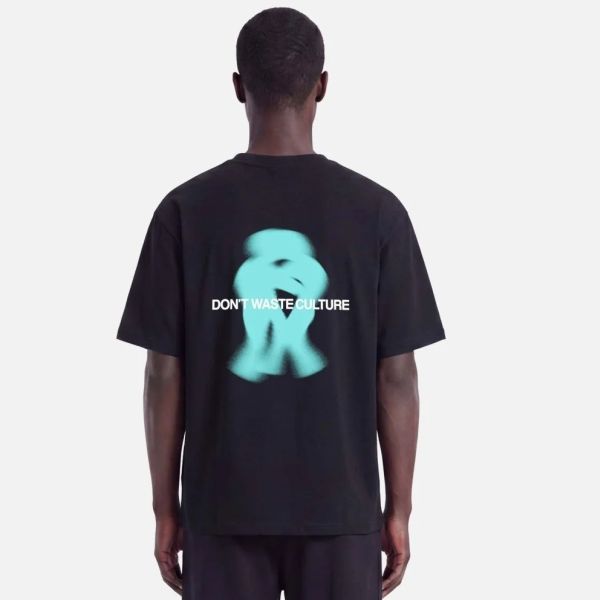 Don’t Waste Culture Risa T-shirt Schwarz