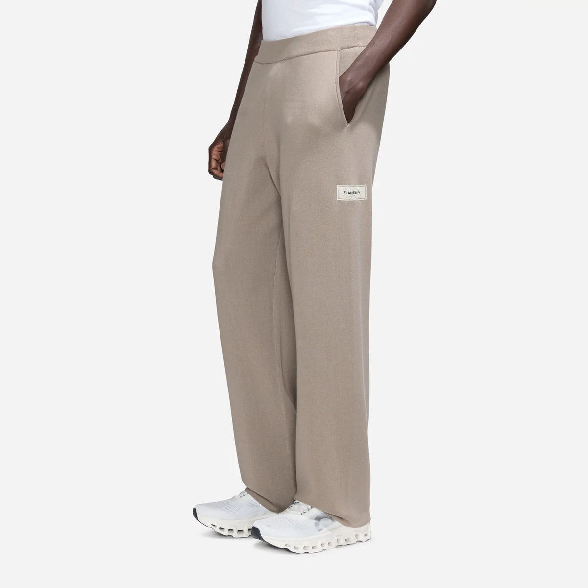 Flâneur Atelier Knit Hose Beige