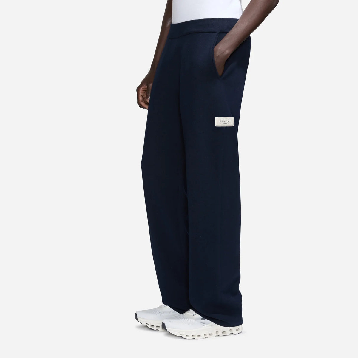 Flâneur Atelier Knit Hose Marine