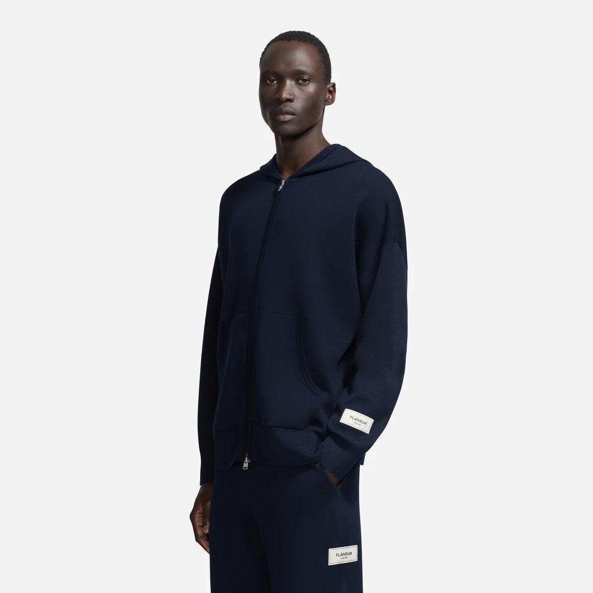 Flâneur Atelier Knit Weste Marine