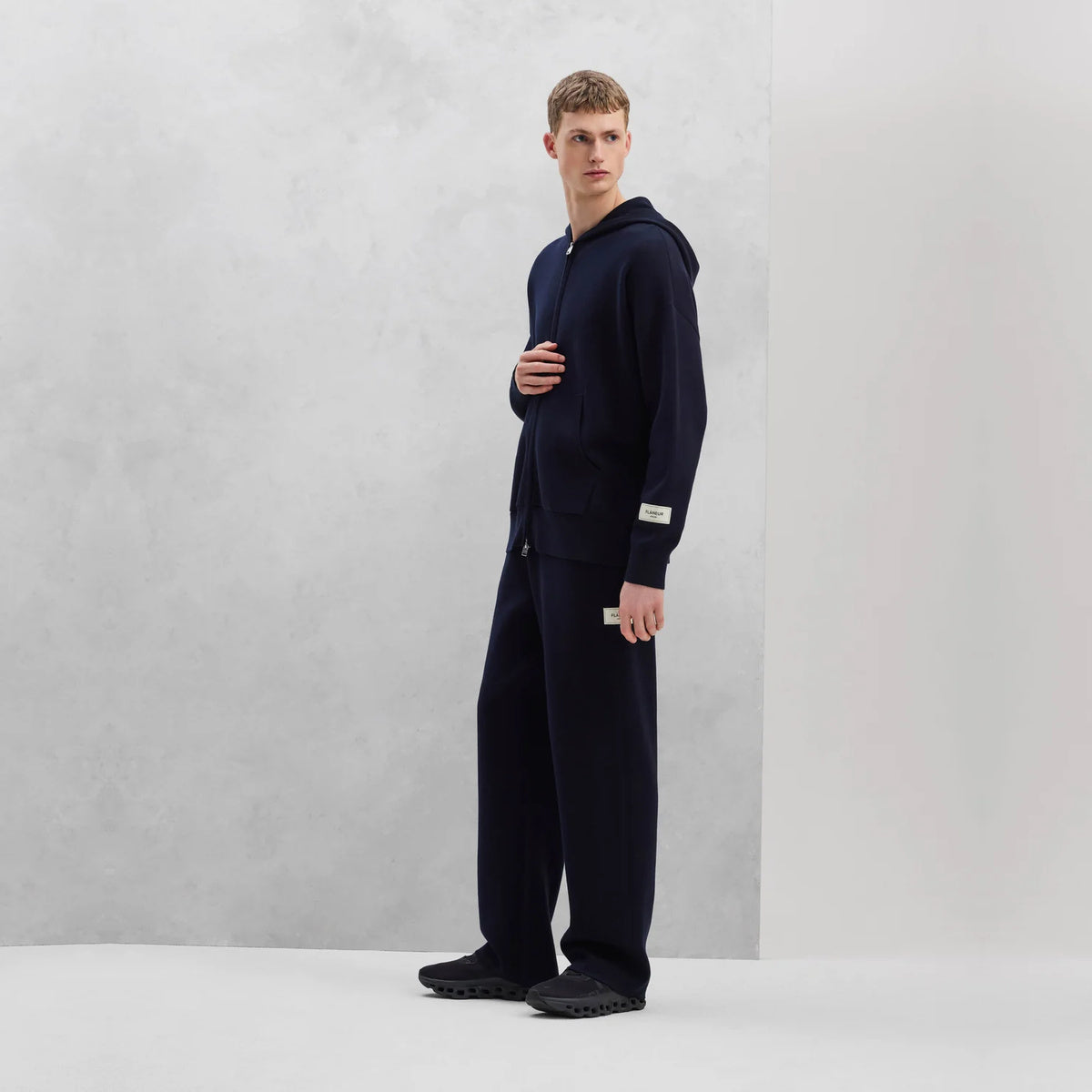 Flâneur Atelier Knit Weste Marine