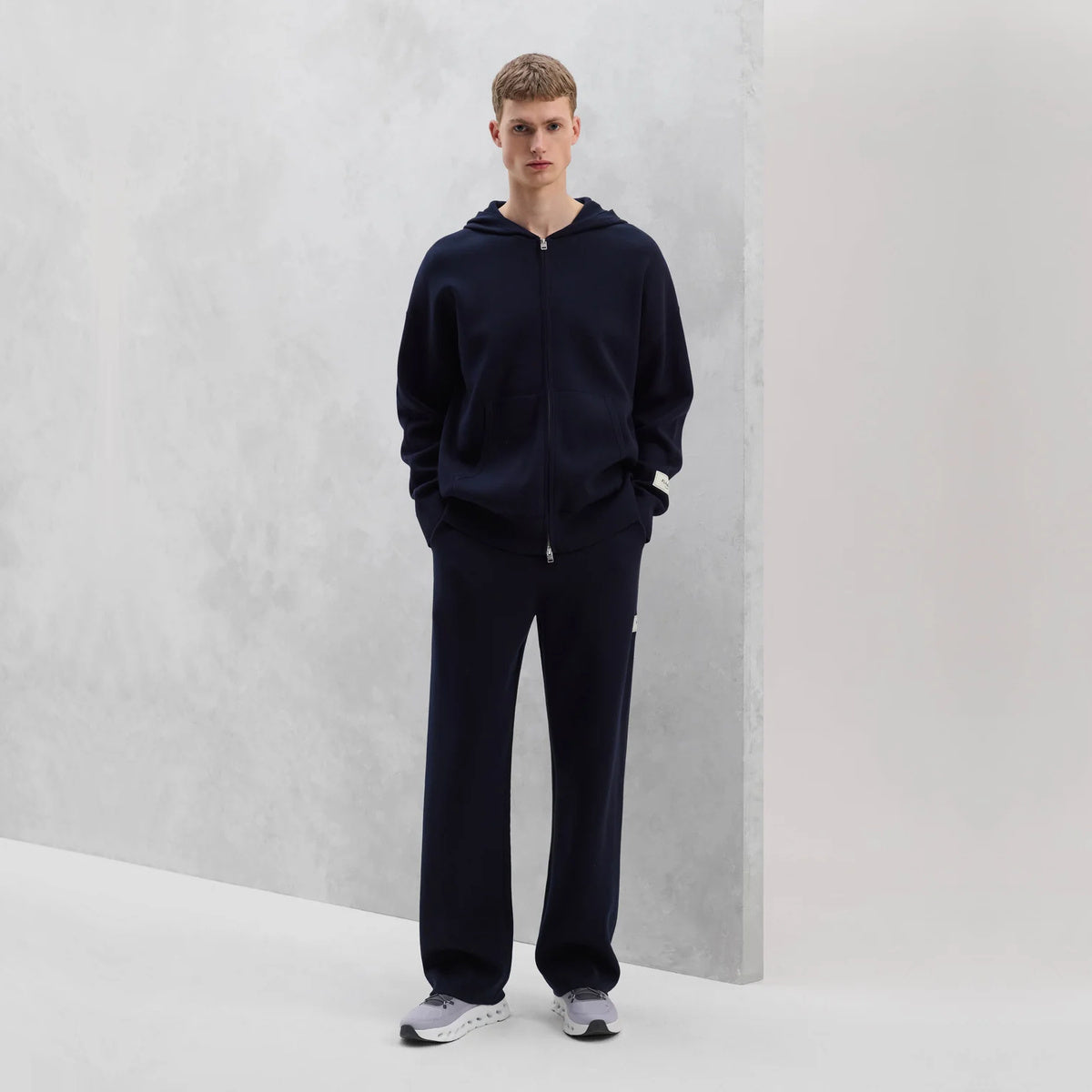 Flâneur Atelier Knit Weste Marine