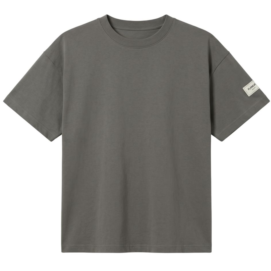 Flâneur Atelier T-shirt Anthrazit