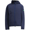 Flâneur Badge Classic Windbreaker Jacke Marine