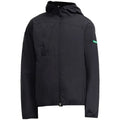 Flâneur Badge Classic Windbreaker Jacke Schwarz