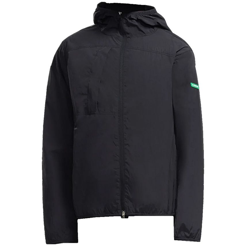 Flâneur Badge Classic Windbreaker Jacke Schwarz