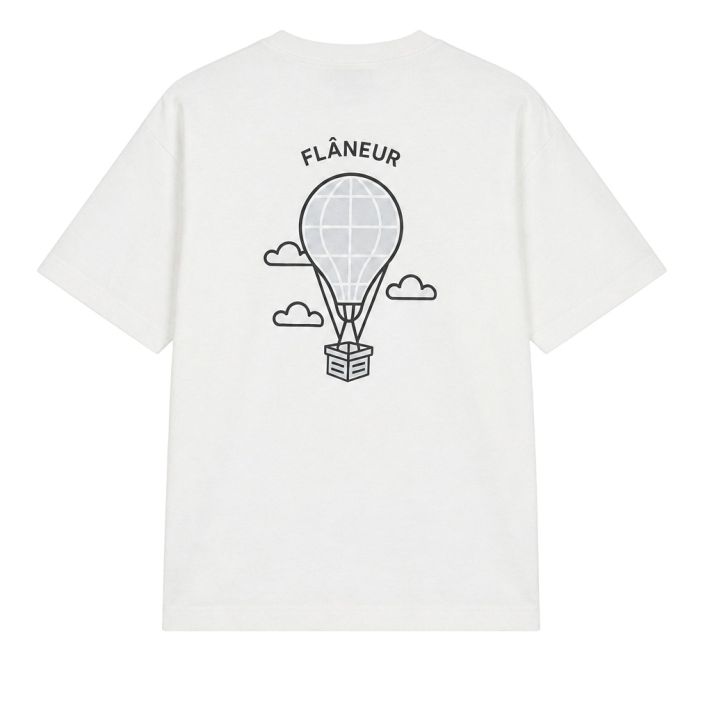 Flâneur Balloon T-shirt Weiß