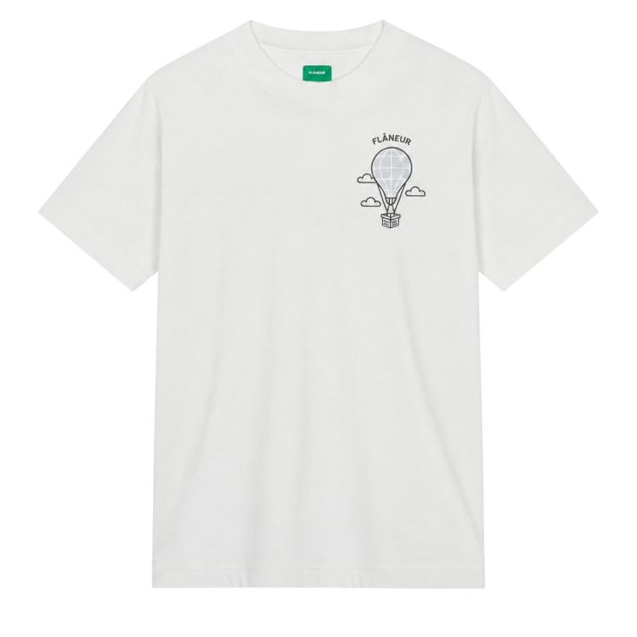 Flâneur Balloon T-shirt Weiß
