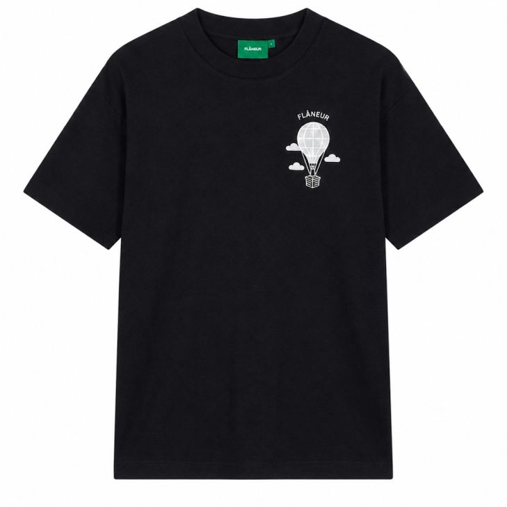 Flâneur Balloon T-shirt Schwarz